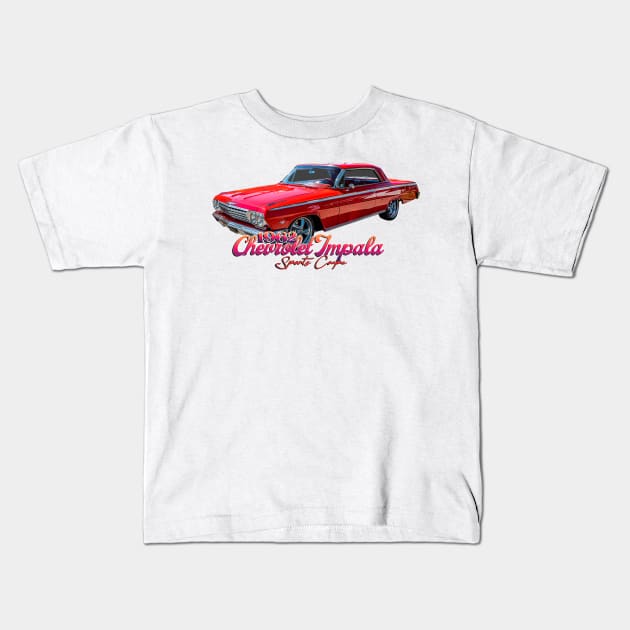 1962 Chevrolet Impala Sports Coupe Kids T-Shirt by Gestalt Imagery